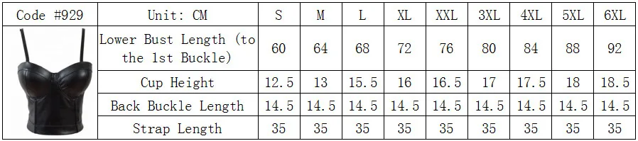 929 size chart_