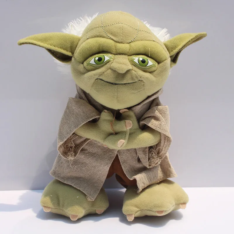 Free shipping 1Piece 9inch Yoda plush Star Wars Character plush toy Yoda Soft Stuffed Plush Doll