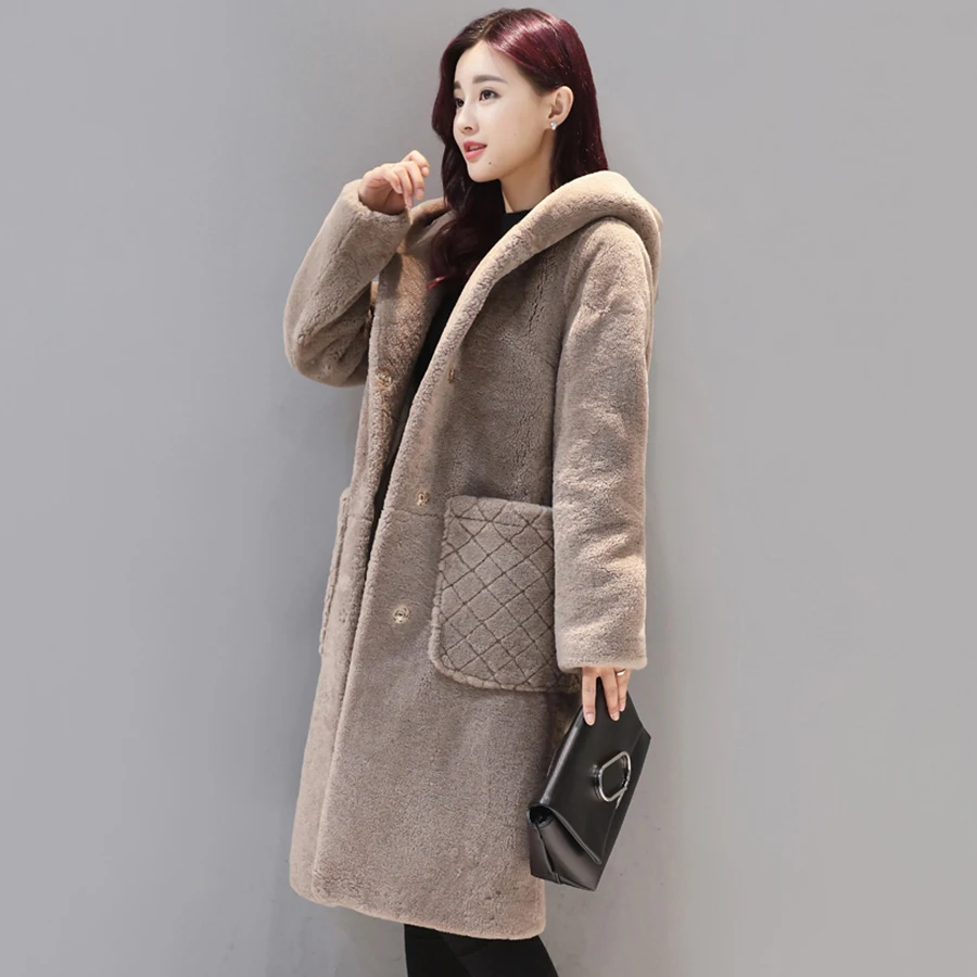 Velvet Coat Women Jacket Long Winter Parka Women Hooded Jacket Padding