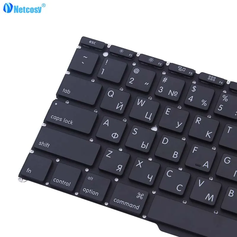 Netcosy RU Replacement Keyboard For MacBook Air 11