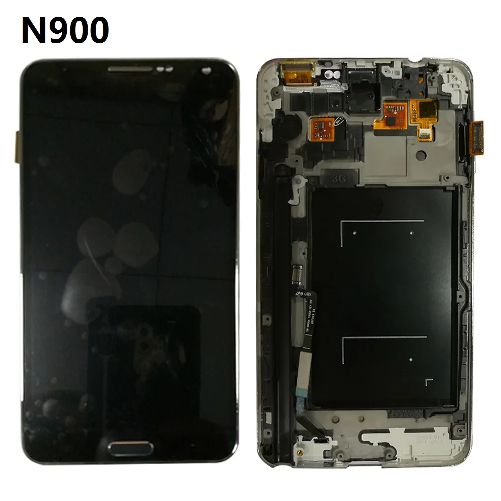 

LCD Display Screen Touch Digitizer Sensor with Frame Assembly For Samsung Galaxy Note 3 N900 N9000q + Adhesive + Kits