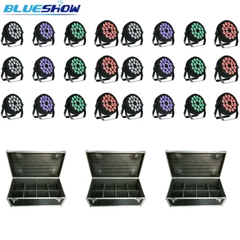 

No tax 3 case 24x LED Par Light RGBWA 5in1 18x12W Par LED RGBW 4in1 18x10w Disco Par Light RGBWAUV 6in1 18x15w dmx par wash dj