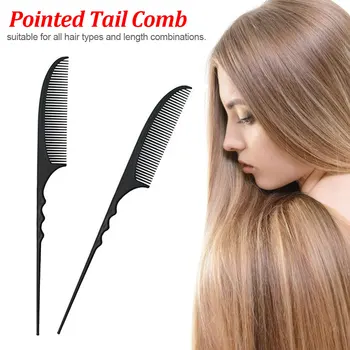 

1pcs Hair Comb Pointed Toe Nicety Type Clip Design Drawing Tools for Hair Brush Keratin Treatment Styling