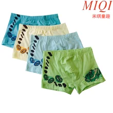 4 Pcs/lot 2017Cotton Cartoon Kids Boys Underwear Summer Soft Breathable Baby children underwear Underpants Hero underwear 4-15Y