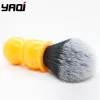 Yaqi 24mm Soft  Synthetic Hair Good Tuxedo Knot Orange Handle Shaving Brushes With Bigger Glue Bump ► Photo 2/4