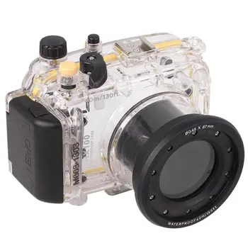 

Meikon 40m 130ft Waterproof Underwater Housing Case Cover Bag For Sony DSC-RX100 RX100