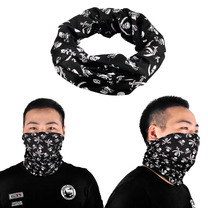 

Outdoor Sport Riding Bicycle Motorcycle Headscarf Variety Turban Novelty Bandanas Magic Headband Multi Head Cycling Scarf Scarv