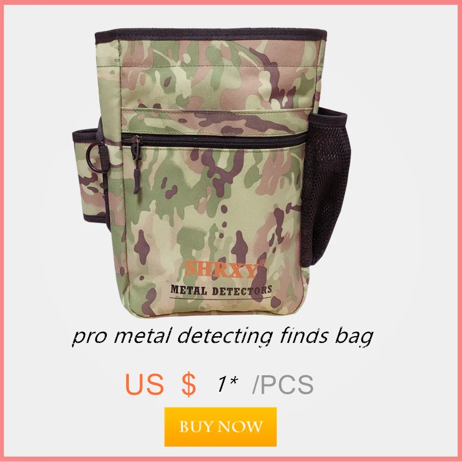 SHRXY Pinpointing Metal Detector Find Bag Multi-purpose Digger Tools Bag for PinPointer Detector Xp Pack Mule Pouch metal tool chest