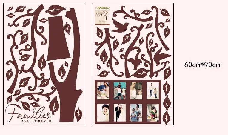 2 قطعة/مجموعة إطار صور ملصق نبات شجرة الجدار ملصق لتزيين المنزل غرفة نوم للأطفال جدار ملصق DIY ورق جدران منزلية 2 قطعة/مجموعة إطار صور ملصق نبات شجرة الجدار ملصق لتزيين المنزل غرفة نوم للأطفال جدار ملصق DIY ورق جدران منزلية