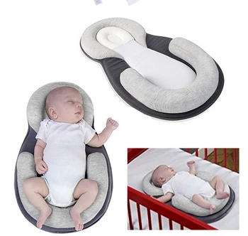 

Baby Cotton Stereotypes Pillow Infant Newborn Anti-rollover Mattress Pillow Pa