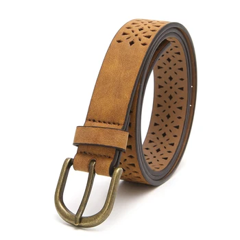 

New Fashion Women's Vintage Accessories Dress Casual Thin Leisure Leather Belt