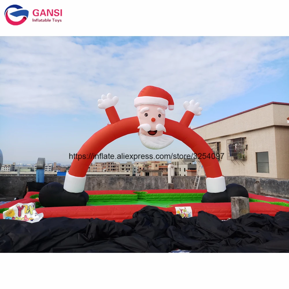 inflatable christmas arch07