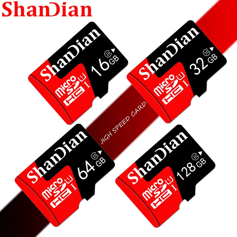 

SHANDIAN Micro SD Card 16GB 32GB 64GB 8GB Memory Card TF Card Reader