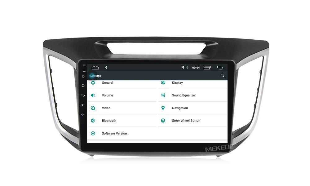 Top MEKEDE 2 Din Android 8.1 1024x600  car dvd Radio multimedia player 4G GPS Navigation For hyundai ix25 creta video Player 18