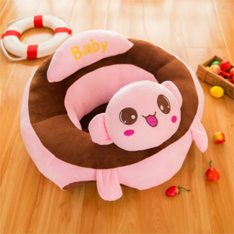 

Portable Baby Chair Sofa Support Seat Plush Toy Kid Learning To Sit Chair Infant Cushion Pad Mat Support Seat Safety Child Care