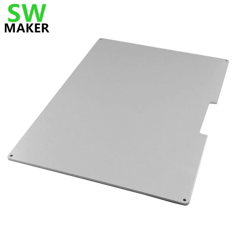 

300x200mm Aluminum Heated Bed Build Plate 3D Printer RepRap Prusa i3 Update Kit