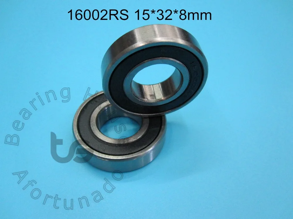 16002RS 15*32*8 (мм) 1 шт. подшипник ABEC 5 16002 уплотнительный из хромированной стали|bearing