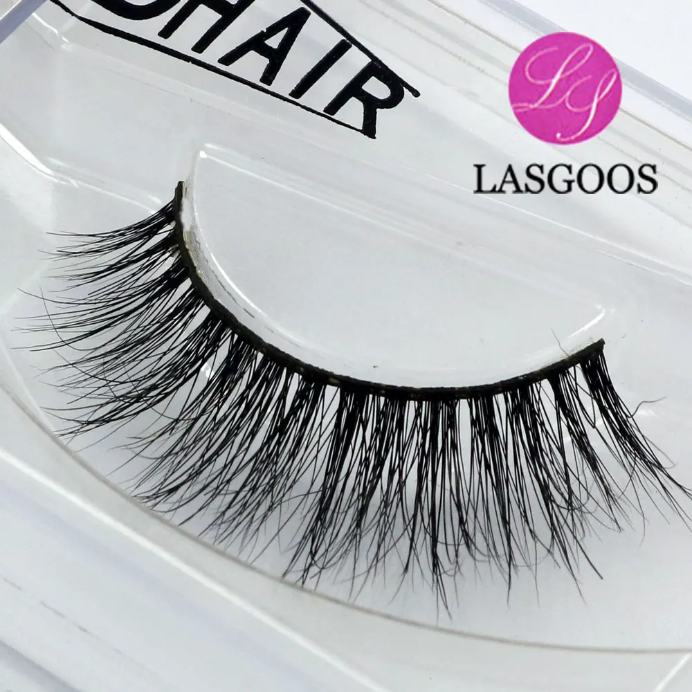 2Pairs Faux Mink 3D Lash False Eyelashes Messy Short 12mm Natural Looking Fake Eye Makeup Extension Lashes Strips Box A13 | Красота и