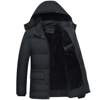 Loldeal Male warm winter parka Thickening Casual Cotton Jacket Outdoors Waterproof Windproof Breathable Coat Parka Size 5XL Loldeal Male warm winter parka Thickening Casual Cotton Jacket Outdoors Waterproof Windproof Breathable Coat Parka Size 5XL