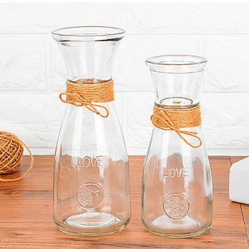 

Home Decoration Jewelry Glass Vase Modern Creative Style Crafts Desk Bouquet Flowerpot Wedding Decoration