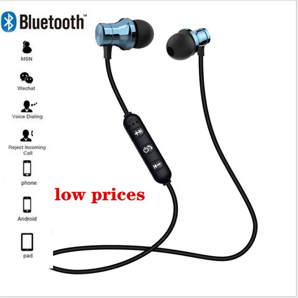 

New Sport Bluetooth Headset Two-Ear Wireless Bluetooth Headset with Mic For IPhone Samsung all Phone