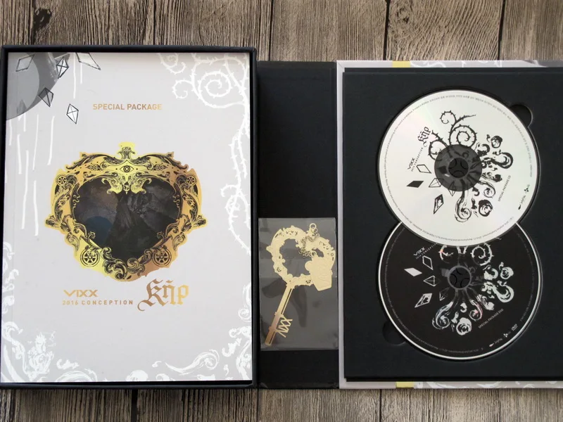vixx autographed signed 2016 conception ker album cddvdphotobook new korean limited version presale shipping early december in photo albums from home