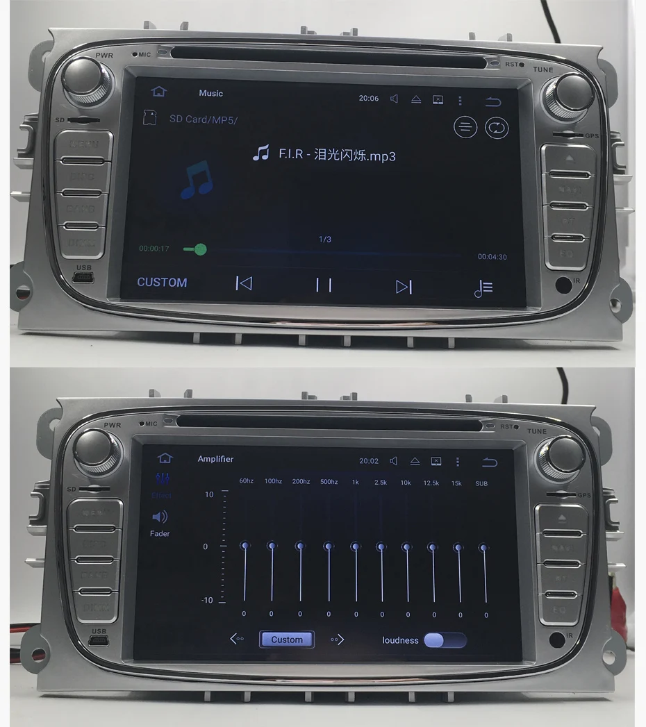 Sale KANOR Octa Core IPS Android 9.0 4g 2 din Car DVD GPS For Ford Focus S-MAX Mondeo C-MAX Wifi GPS Navigation Radio FM Multimedia 15