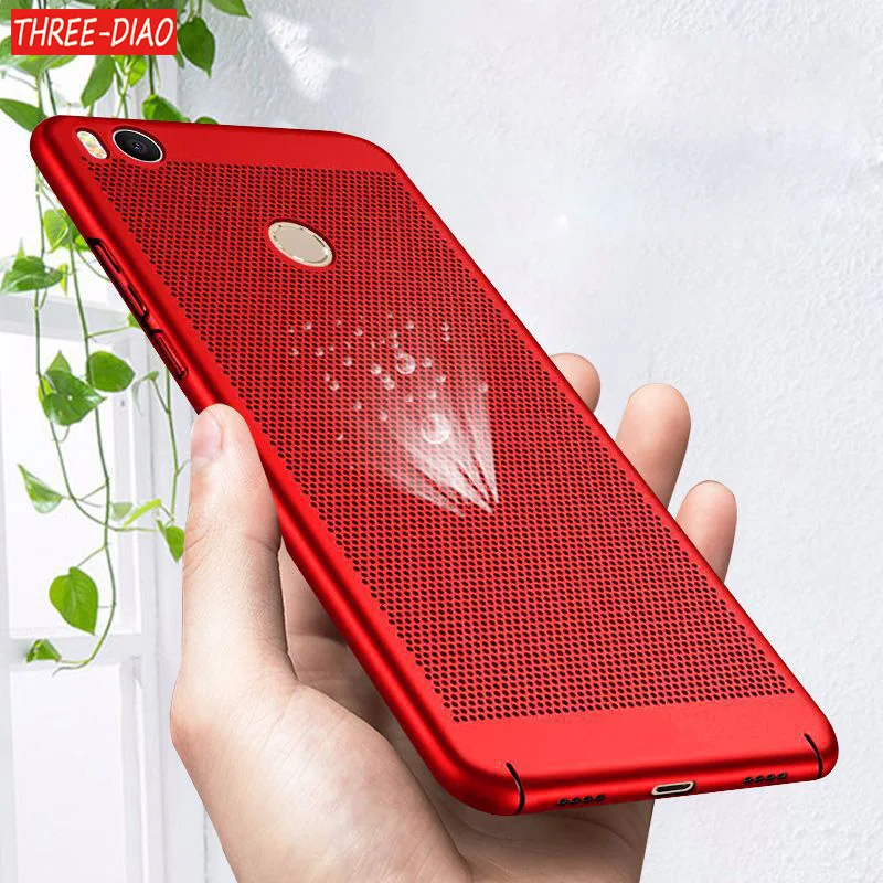 

THREE-DIAO Plastic Matte Hard Case For Xiaomi Redmi 4X 4A 5 Plus Note 5 4 4X 5A Special Edition Global Version Cover
