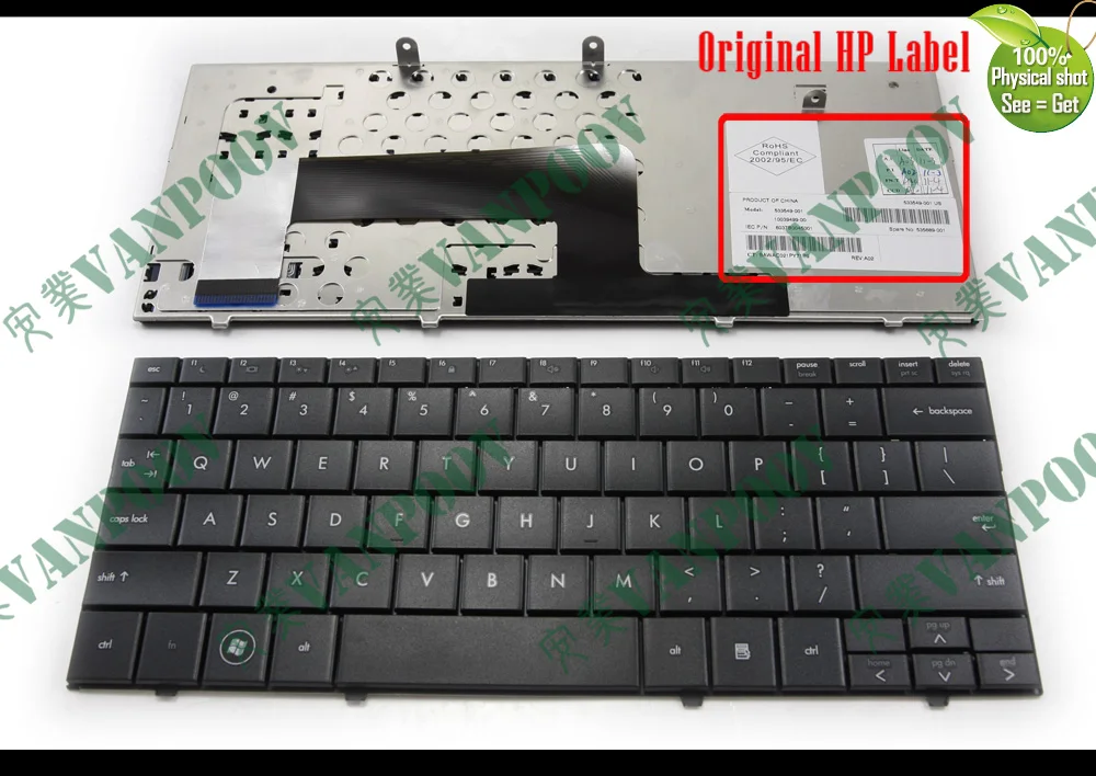 New US Notebook Laptop keyboard for HP Compaq Mini110 Mini