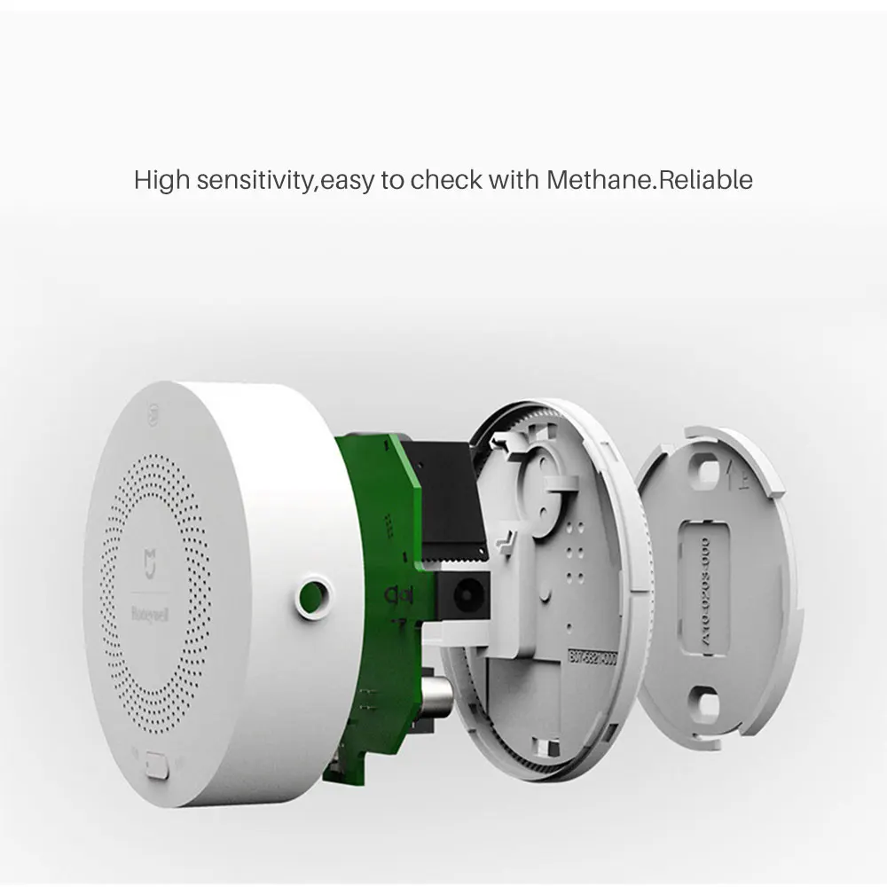 Детектор дыма Honeywell Xiaomi газовый датчик контроль огня защита потолка и стены
