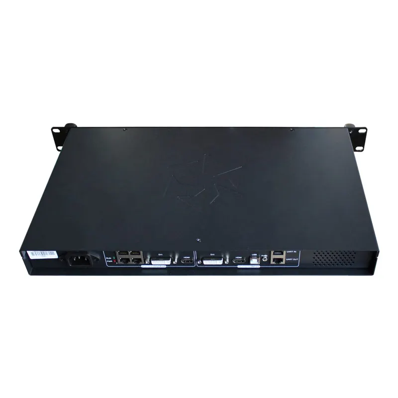 new LINSN TS962 sender box with big sending card four ports linsn led software for rental screen stage screen