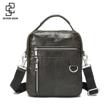 100% echtem Rindsleder Männer Taschen Mann Crossbody Schulter Handtasche Mann Fashion Umhängetasche Männlichen Heißer Verkauf Reisetaschen Tote
