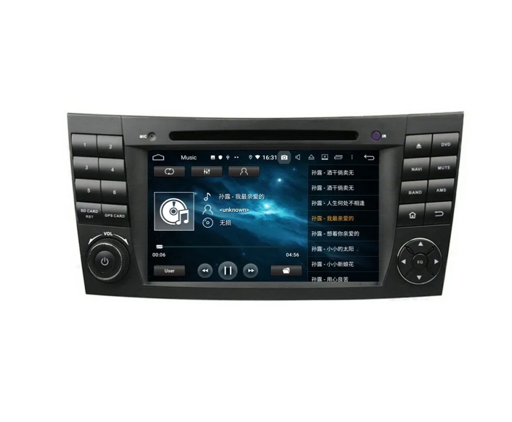 Cheap DSP Android 9.0 Octa Core 2 din 7" Car Audio DVD Radio GPS for Benz E-Class W211 CLS W219 G-Class W463 Bluetooth 4.2 WIFI 6