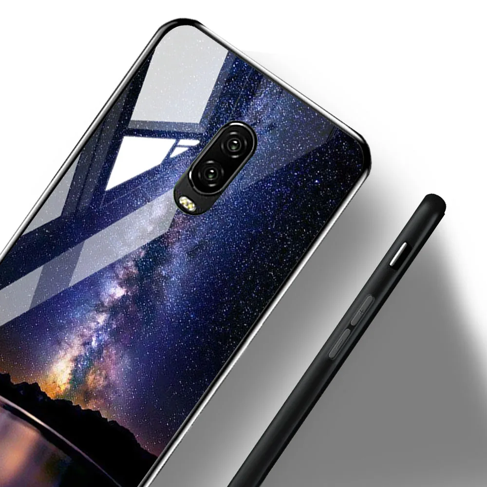 Чехол из закаленного стекла для Oneplus 7T 7 Pro чехол s On для One plus 7T 7 Pro Чехол Coque Funda Bumper Coque для OnePlus 7 Pro