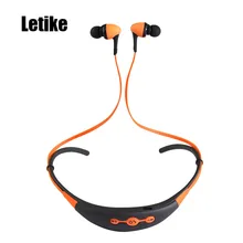 Sale Letike Sport Running Wireless Bluetooth 4.1 Headphones Headset Sweatproof Neckband Bass Noise Isolating Earphones with Mic