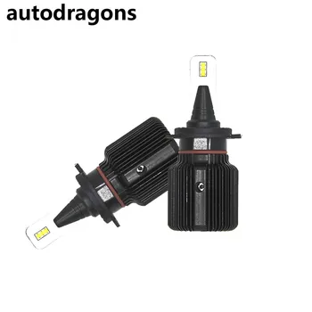 

autodragons Newest Car Headlight 12V 4000LM h7 h4 h8 h9 9004 9005 Led Car Headlight