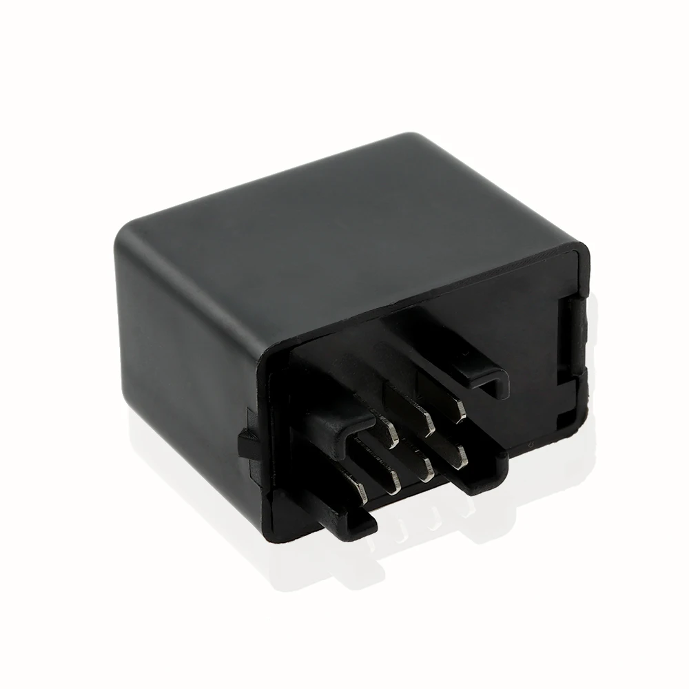 

7 Pin LED Flasher Relay Indicator for Suzuki GSXR GSX 600 750 VL GS SV 1000 S(CA199) for SUZUKI motorcycles Black Accessories