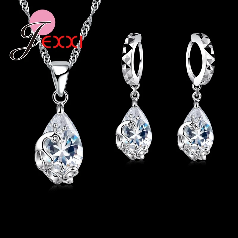Комплект из колье и серёг серебра 925 пробы|jewelry sets|jewelry sets weddingset |