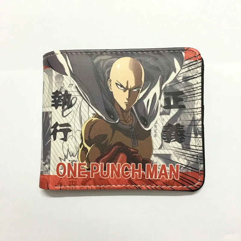 Super Dragon Ball Z Wallet for Men Japanese Hot Anime Wukong One Punch Cartoon Purse Students Short Wallets with Zipper Pocket - Цвет: C