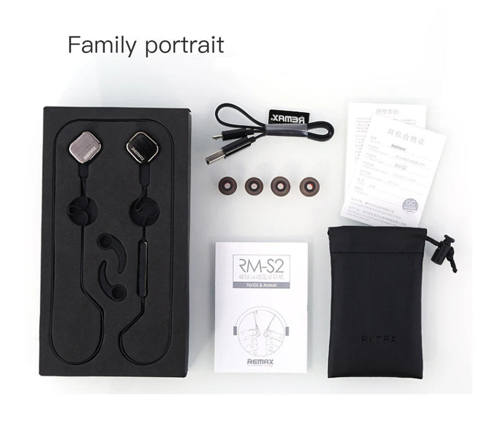 Remax S2 Wireless Magnetic Sports Earphone Bluetooth 4.2 Stereo Sound Headphone (15)
