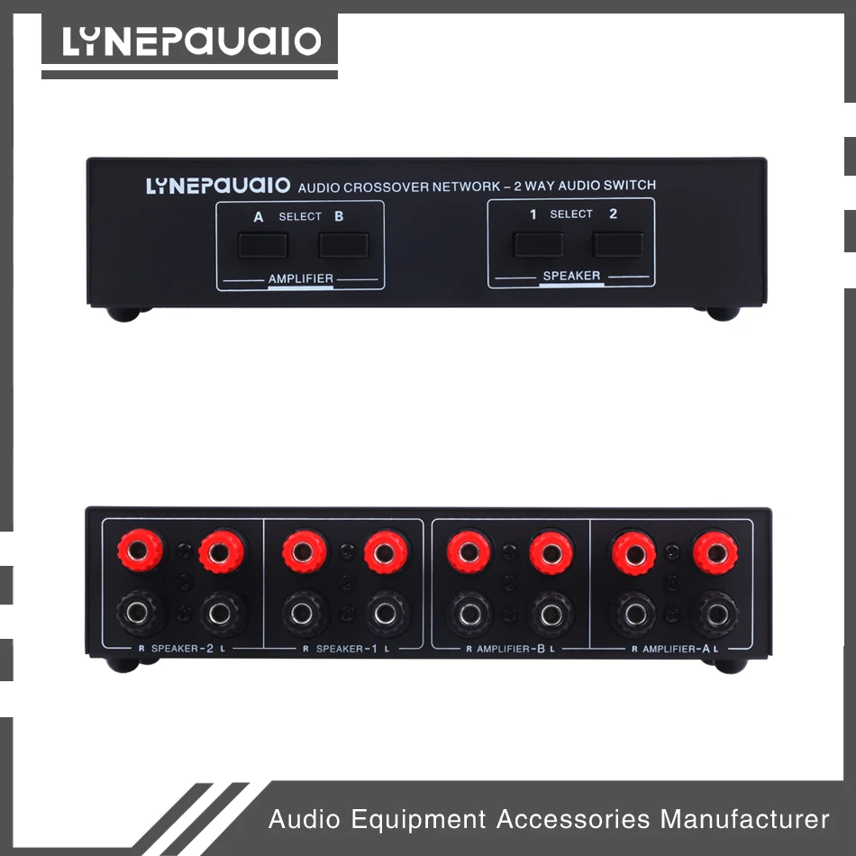 2 Input 2 Output Passive Switcher Speaker Amplifier Comparator Audio Selector 4