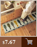 Нескользящая кухня ковровое покрытие ковер для гостиной ковер детский Спальня прикроватный коврик Ванная комната коврик, напольный ковер современный коврик на кухню