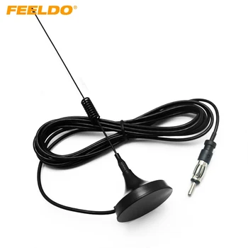 

FEELDO Car Universal Magnetic Base Roof Mount Radio AM/FM Aerial Antenna #HQ2606