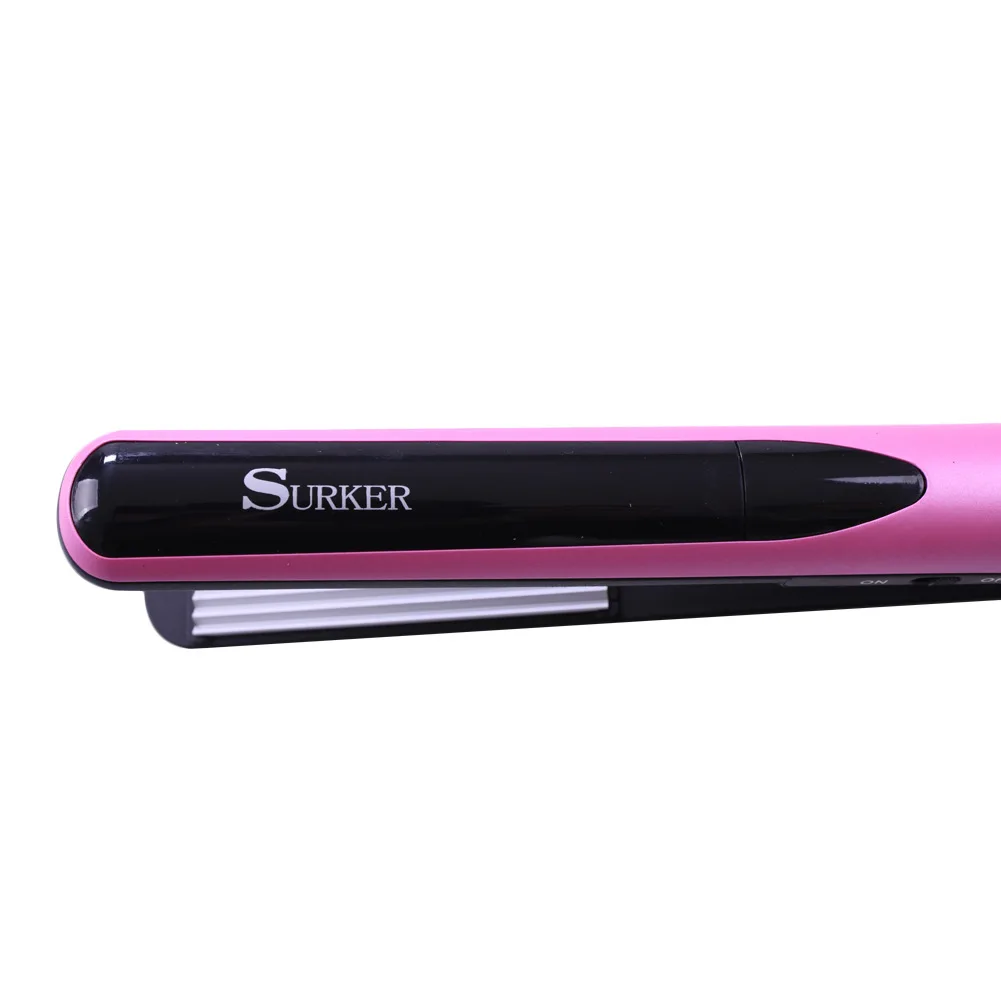 SURKER HD-916, Керамический выпрямитель, гофрированный щипцы для завивки волос, инструменты для укладки волос, европейская вилка