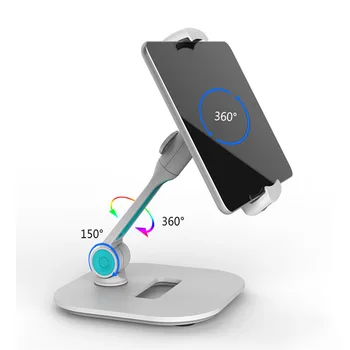 

Desktop Bracket for Ipad Tablet 4 to 11 Inch Universal Lazy Arm 360 Degree Rotating Tablet Stand Aluminum Tablets Holder