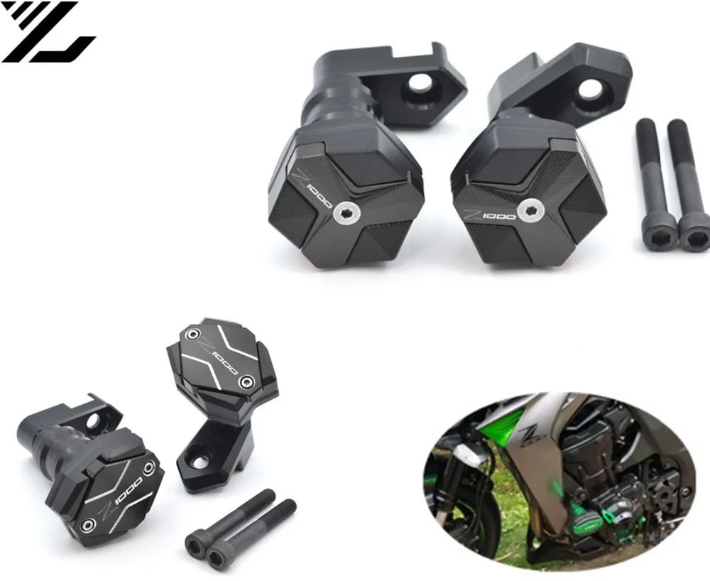 

Motorcycle Falling Protectors Exhaust Frame Slider Anti Crash Pad Protector for kawasaki Z1000 Z1000SX 2010-2016 CNC 11 12 13 15