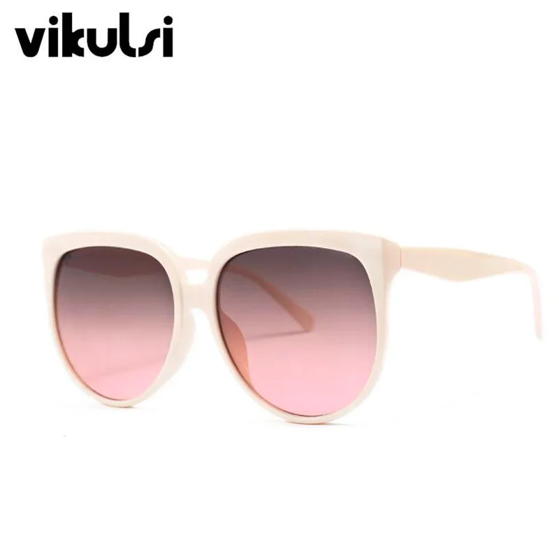 Большие солнцезащитные очки "кошачий глаз" для женщин, модные женские роскошные брендовые солнцезащитные очки, Женские винтажные солнцезащитные очки UV400