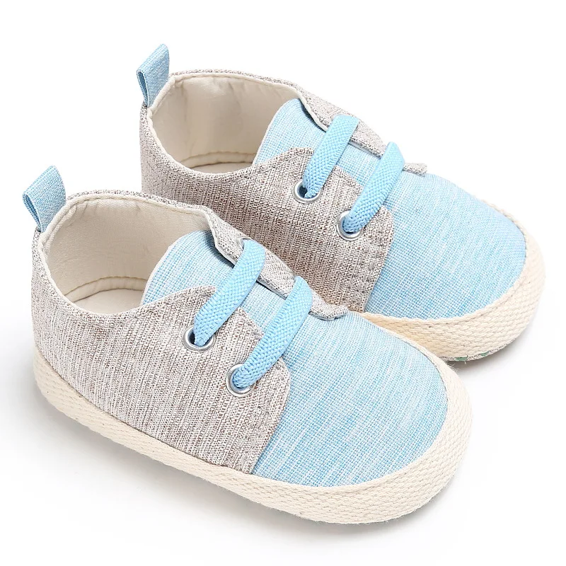 Детская обувь для новорожденных мальчиков и девочек детская кроватка мягкая подошва полукеды Спорт из хлопчатобумажной ткани для ребёнка мальчик обувь bebek ayakkabi