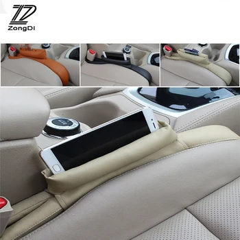 

1ZD 1PC Car Phone Coin Card Holder Seat Crevice Gap Leakproof For Kia Rio 3 Ceed Toyota Corolla 2008 Avensis C-HR RAV4 Mazda 3 6