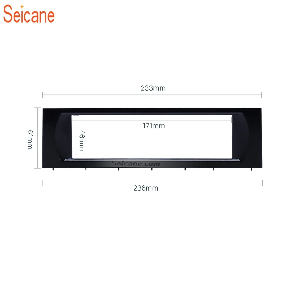 Seicane 1Din автомобиля радио фасции стерео интерфейс рамки и установка отделка монтажный комплект для 2003 Audi A4